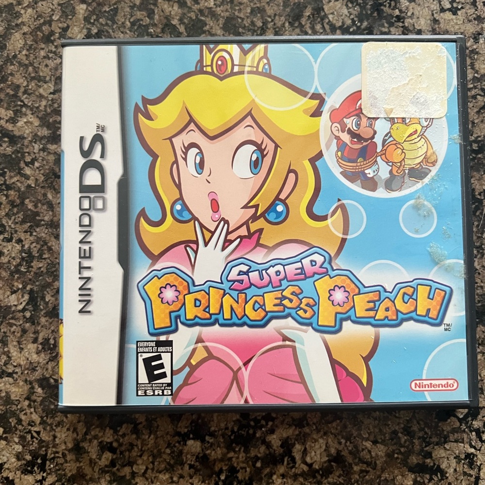 Nintendo DS Super Princess Peach Game